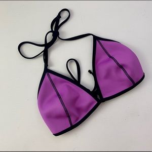 Exhilaration purple bikini top